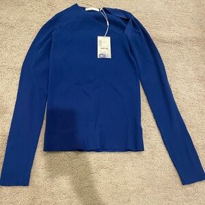 Helmut Lang Blue Pullover